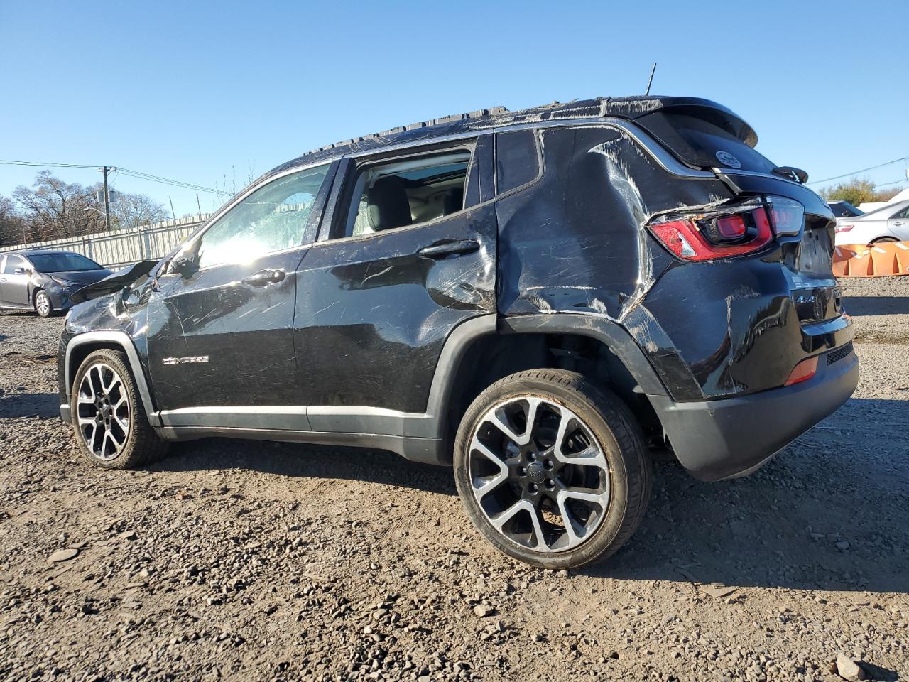 2017 Jeep Compass VIN 3C4NJDCB8HT627891 Copart auction photo, all over damage thumbnail 2