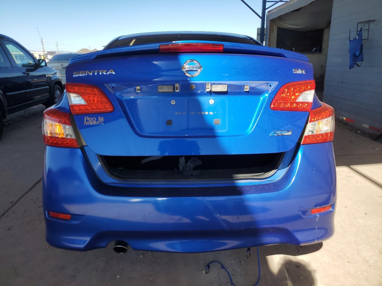 2013 Nissan Sentra VIN 3N1AB7AP9DL675165 Copart auction photo, front end damage thumbnail 6