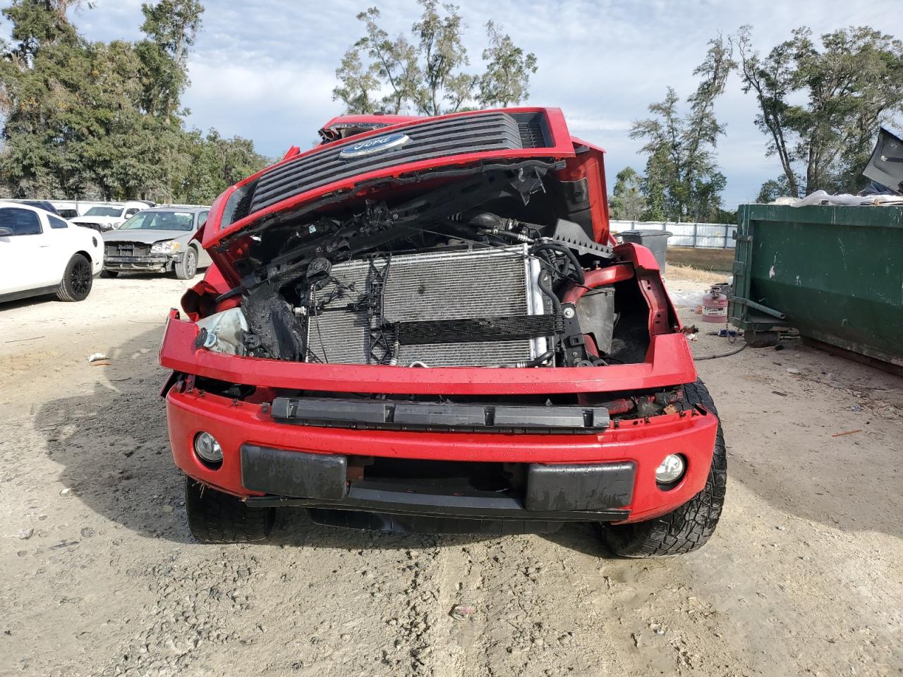 2010 Ford F-150 VIN 1FTFW1CV9AKE53044 Copart auction photo, rollover damage thumbnail 5