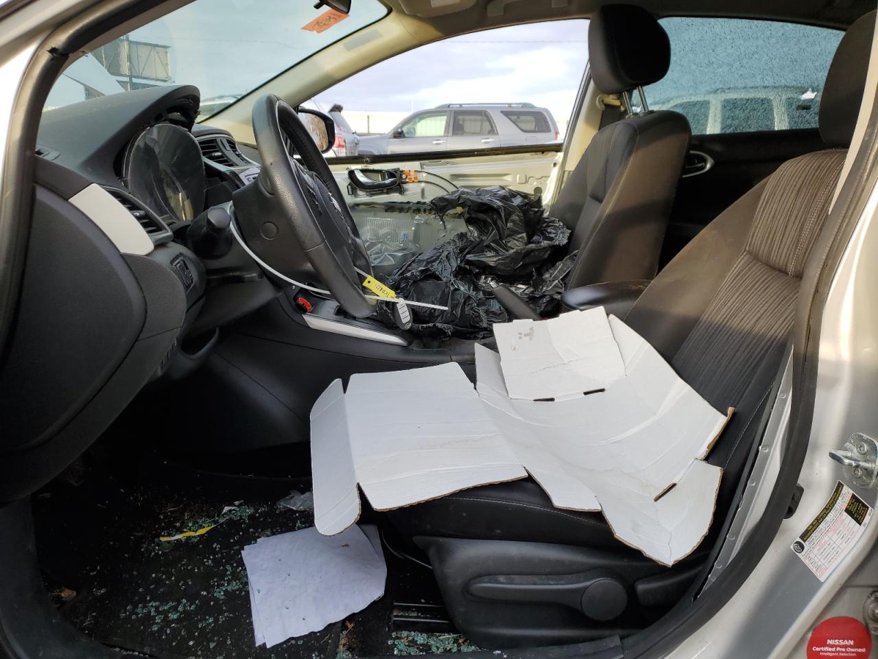 2016 Nissan Sentra VIN 3N1AB7AP5GY250100 Copart auction photo, all over / vandalism damage thumbnail 7