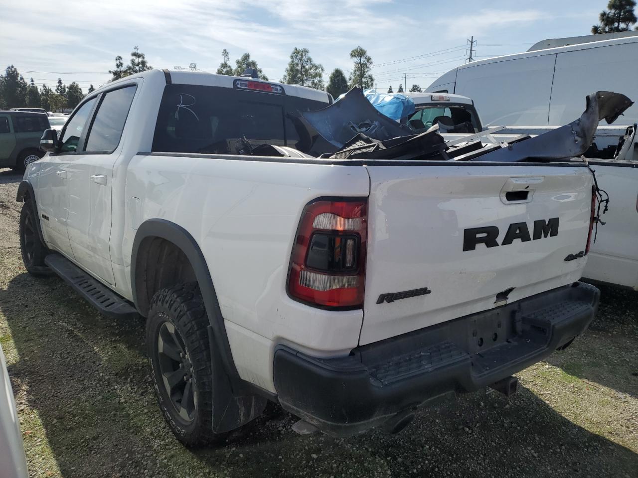 2020 RAM 1500 VIN 1C6SRFLT9LN375729 Copart auction photo, front end / undercarriage damage thumbnail 2