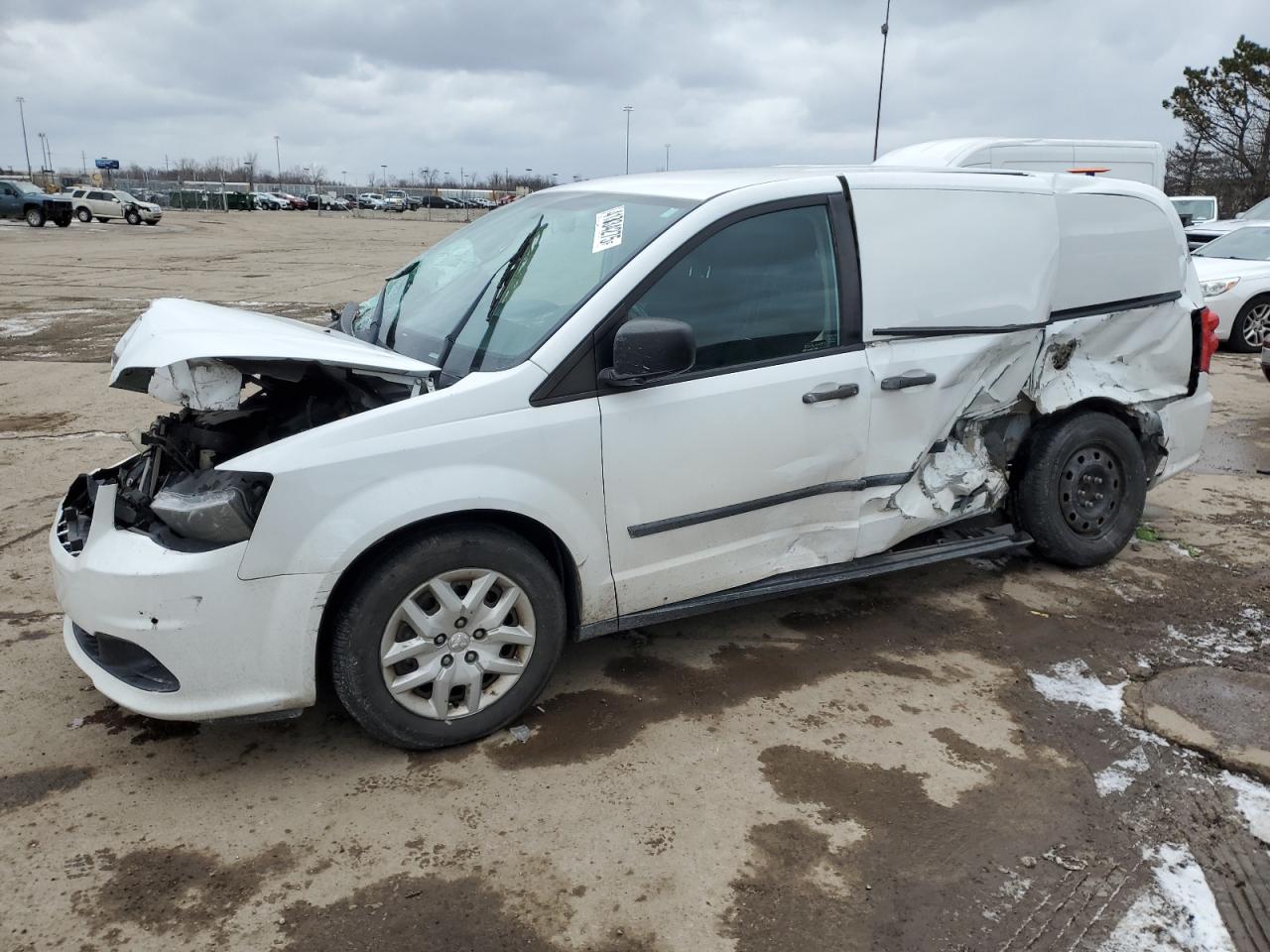 2014 RAM Cargo Van Tradesman VIN 2C4JRGAG2ER427997 - Copart auction photo