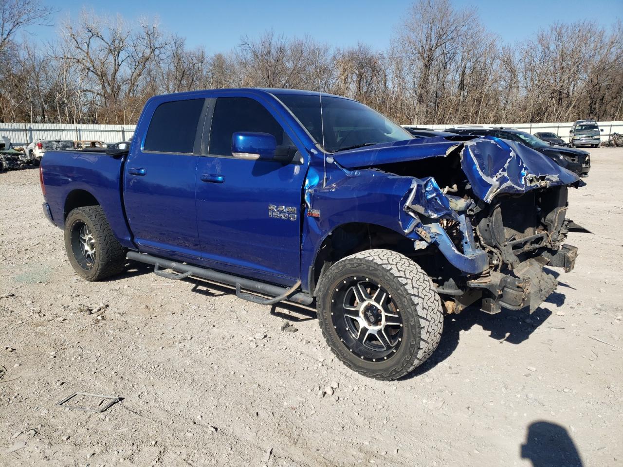 2016 RAM 1500 VIN 1C6RR7MT9GS249946 Copart auction photo, front end damage thumbnail 4