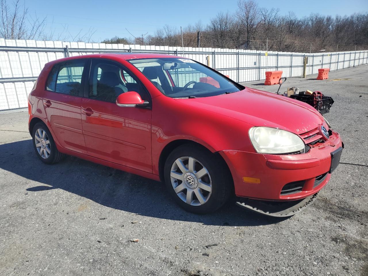 2009 Volkswagen Golf VIN WVWDA71KX9W042869 Copart auction photo, front end / minor dent/scratches damage thumbnail 4