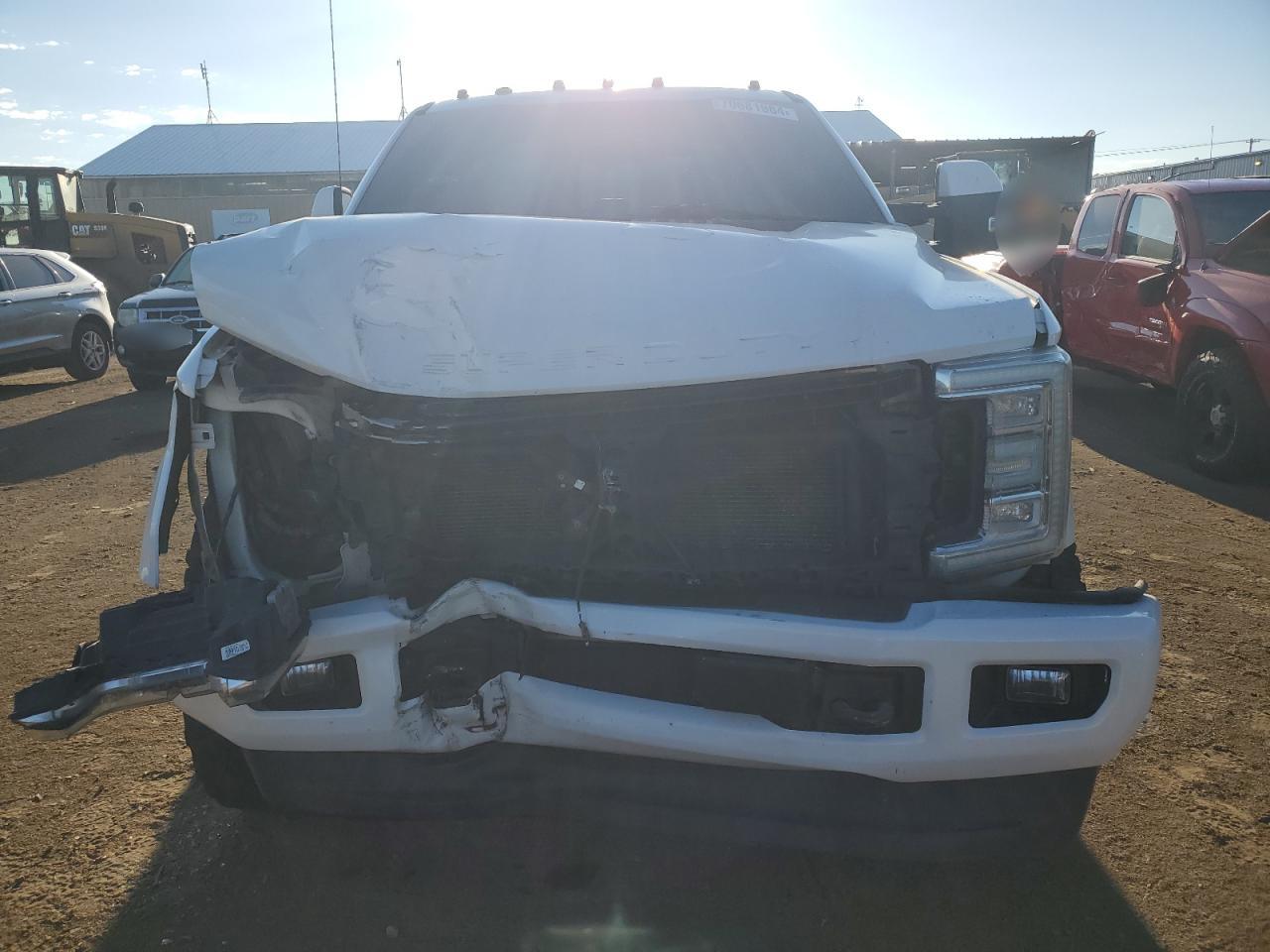 2017 Ford F350 VIN 1FT8W3DT9HEC27130 Copart auction photo, front end damage thumbnail 5