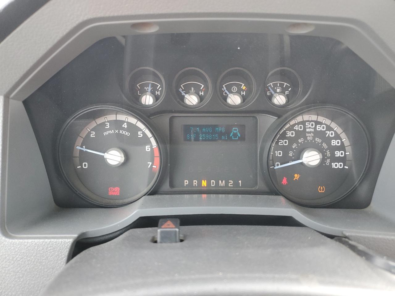 2012 Ford F250 VIN 1FTBF2A64CEA16022 Copart auction photo, all over damage thumbnail 9