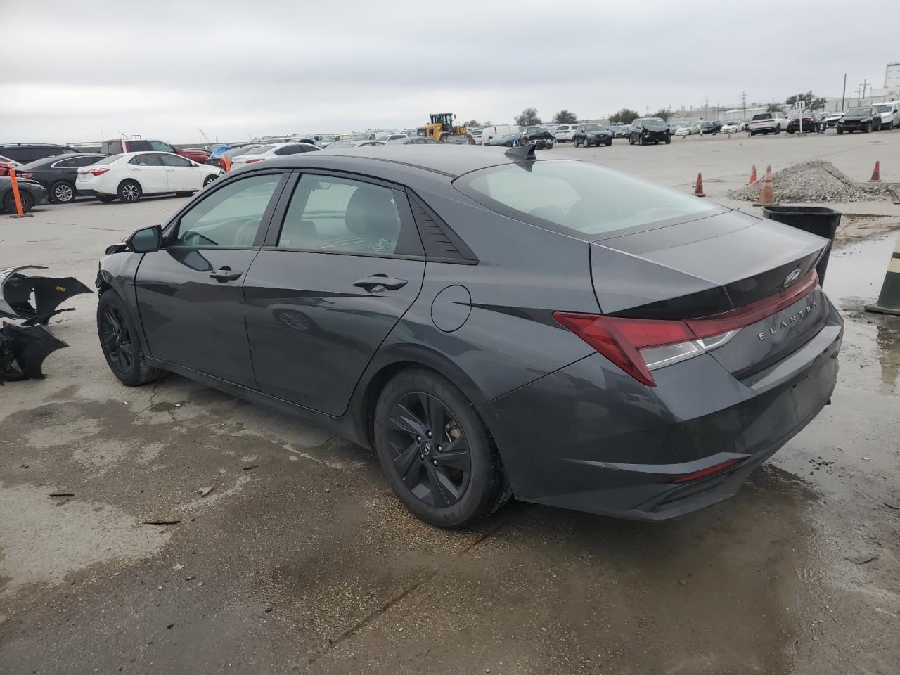 2022 Hyundai Elantra VIN 5NPLM4AG0NH077563 Copart auction photo, front end damage thumbnail 2