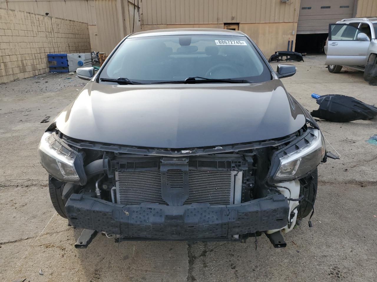 2017 Chevrolet Malibu VIN 1G1ZE5ST2HF106724 Copart auction photo, front end damage thumbnail 5