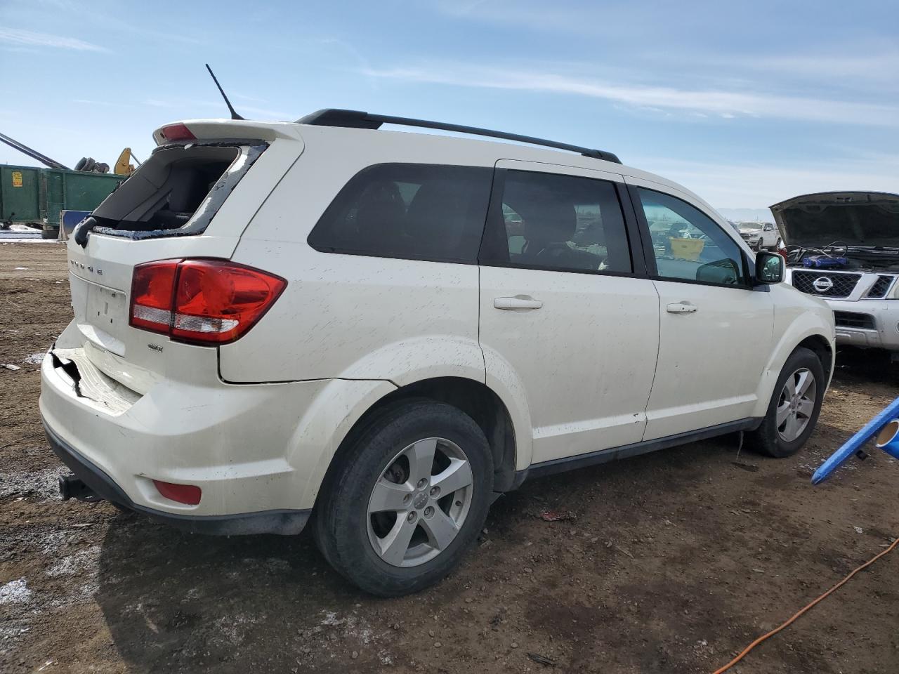 2012 Dodge Journey VIN 3C4PDDBG7CT297523 Copart auction photo, rear end damage thumbnail 3
