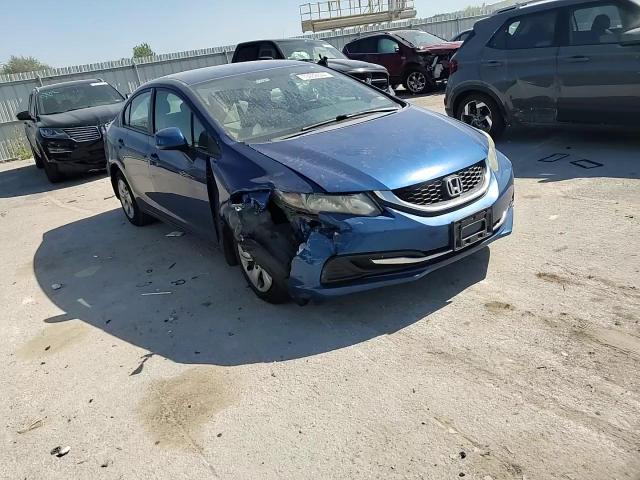 2013 Honda Civic VIN 19XFB2F53DE034840 Copart auction photo, front end damage thumbnail 11