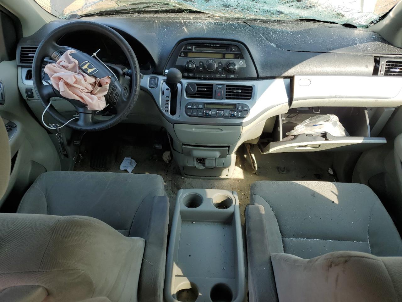 2008 Honda Odyssey VIN 5FNRL384X8B410714 Copart auction photo, front end / minor dent/scratches damage thumbnail 8