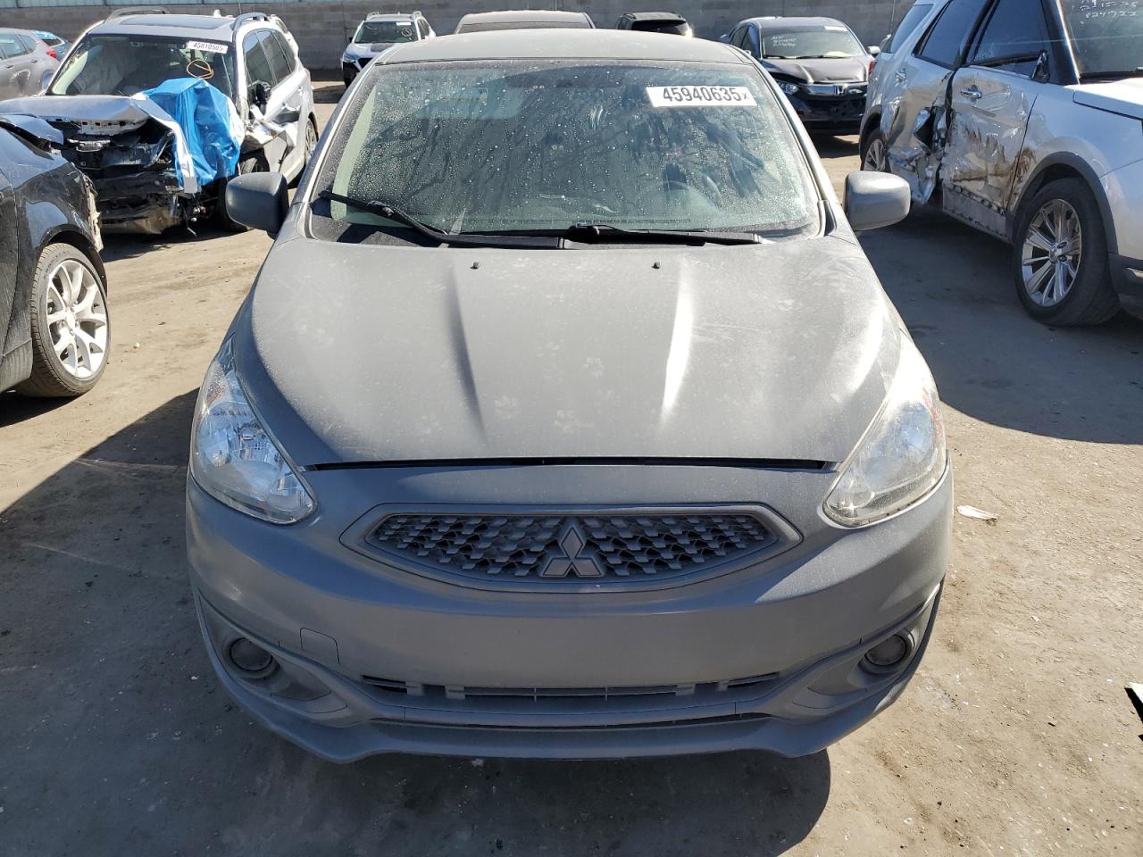 2020 Mitsubishi Mirage VIN ML32A3HJ4LH010981 Copart auction photo, vandalism / front end damage thumbnail 5