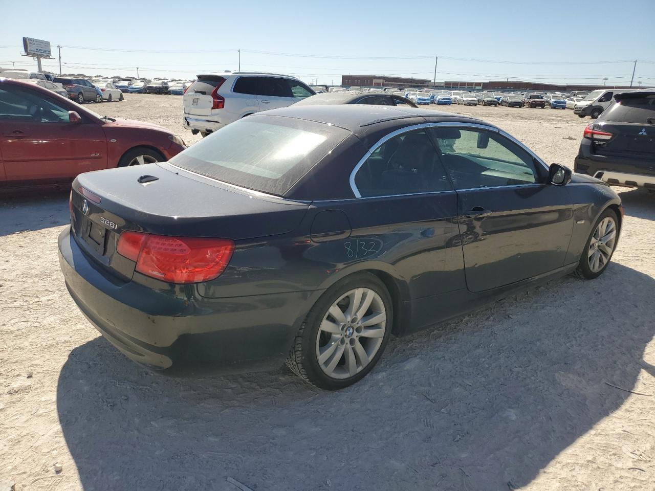 2013 BMW 3er VIN WBADW7C52DE731941 Copart auction photo, front end damage thumbnail 3