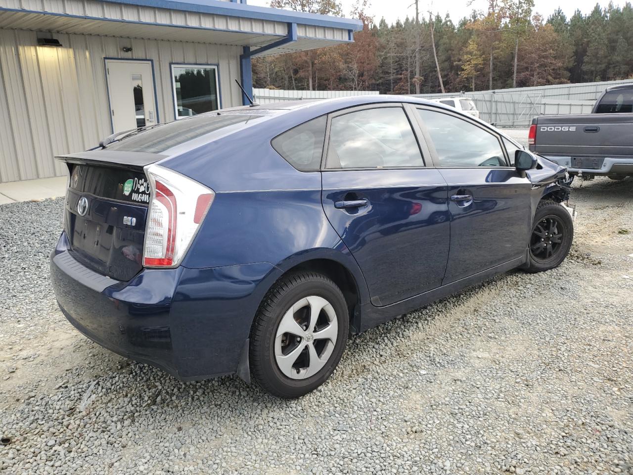 2012 Toyota Prius VIN JTDKN3DU1C1484090 Copart auction photo, all over damage thumbnail 3