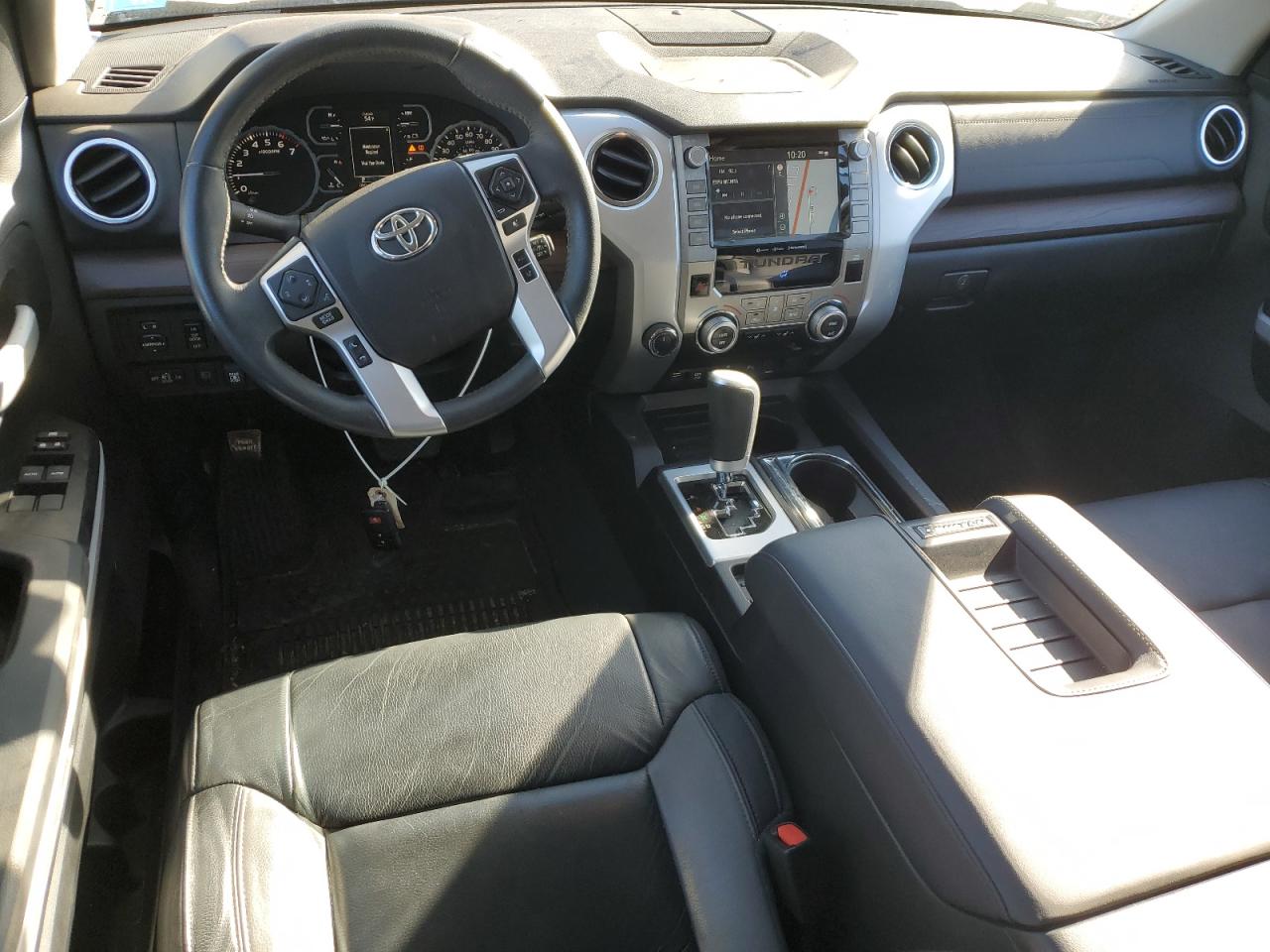 2021 Toyota Tundra VIN 5TFBY5F1XMX037908 Copart auction photo, front end / side damage thumbnail 8