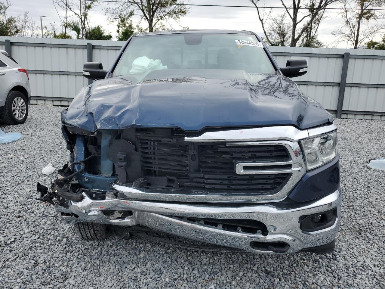 2021 RAM 1500 VIN 1C6SRFBT3MN721065 Copart auction photo, front end damage thumbnail 5
