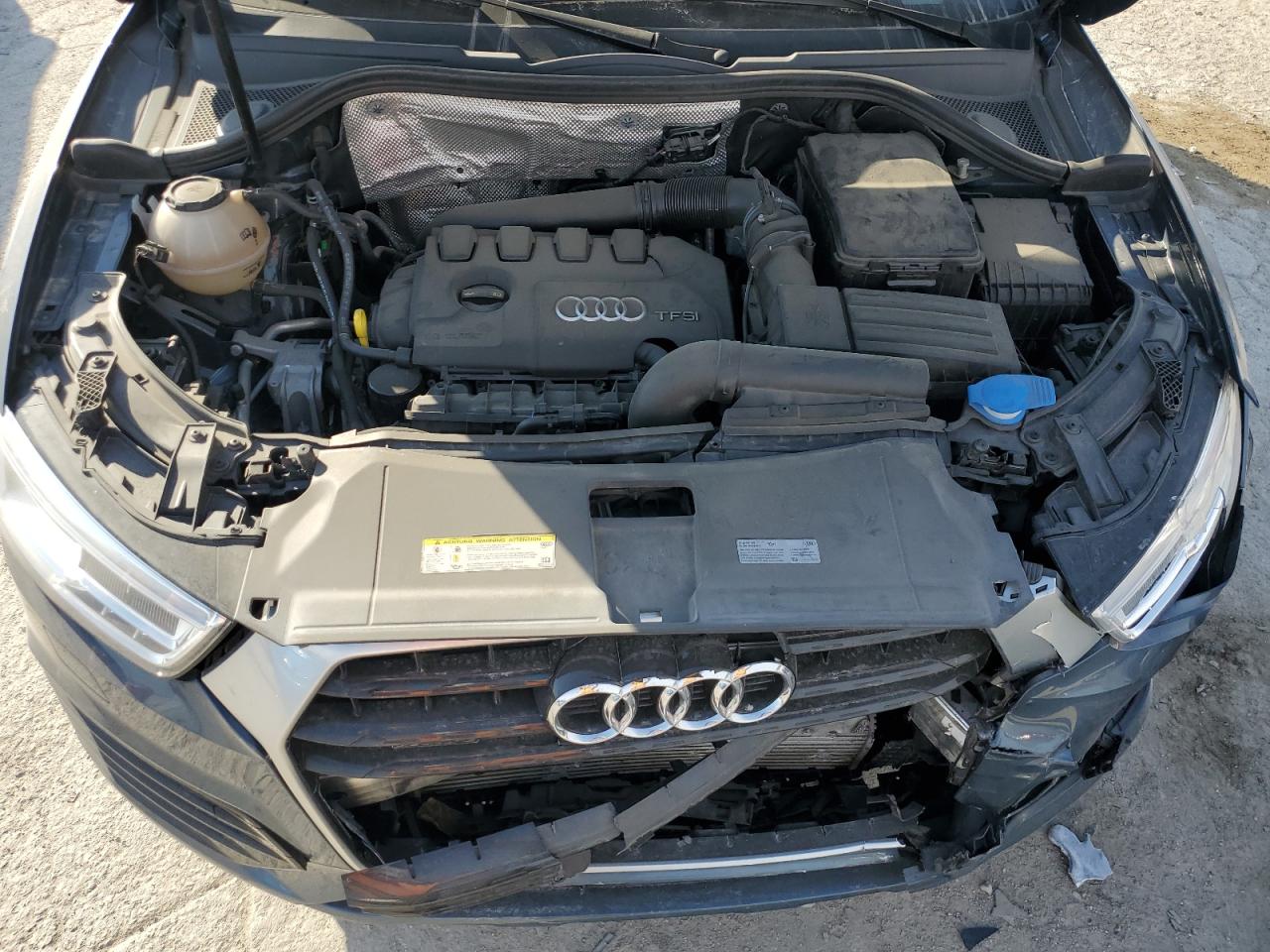 2018 Audi Q3 VIN WA1JCCFS0JR024747 Copart auction photo, front end / minor dent/scratches damage thumbnail 12