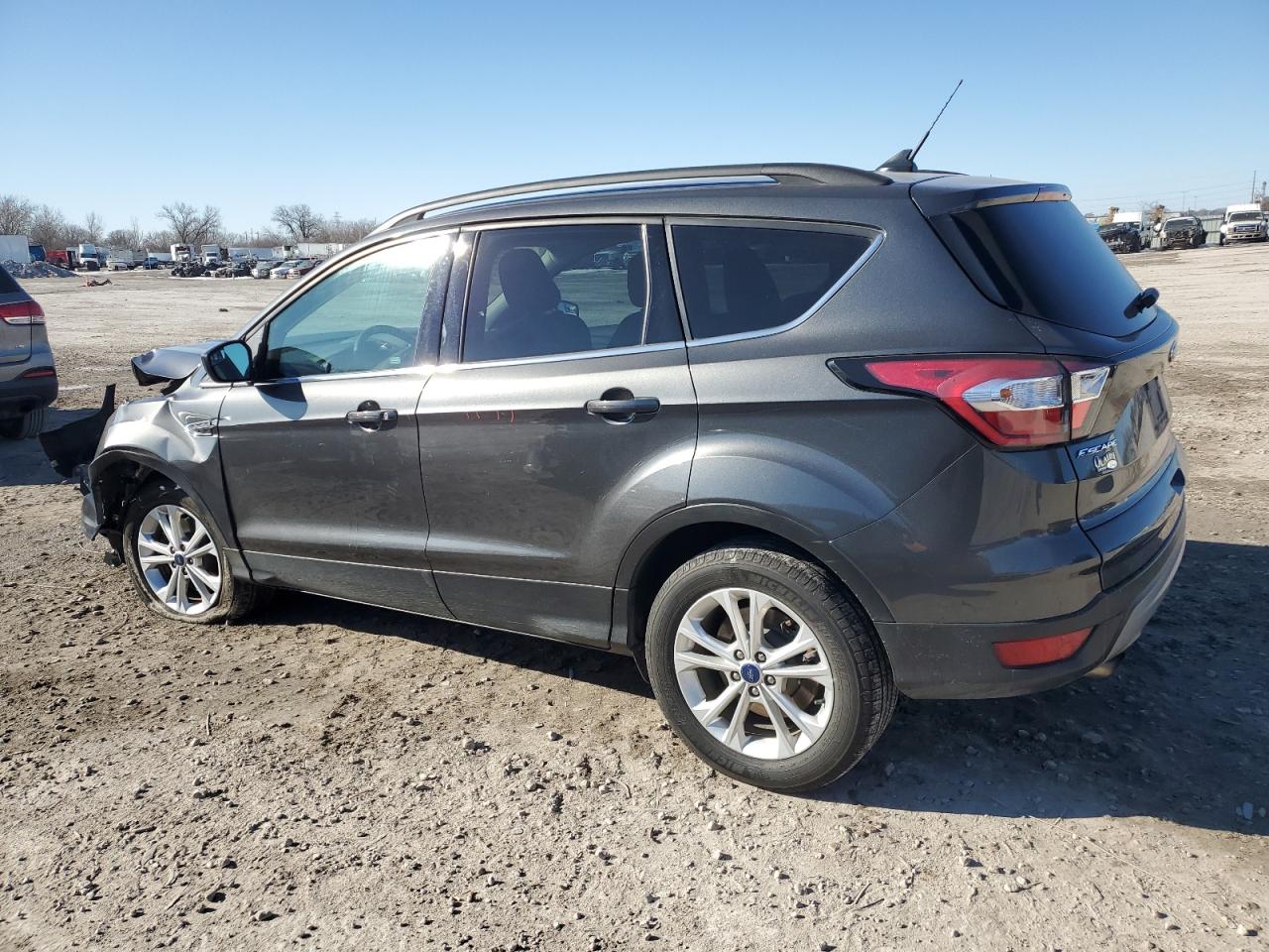 2018 Ford Escape VIN 1FMCU9GD5JUB72982 Copart auction photo, front end / undercarriage damage thumbnail 2
