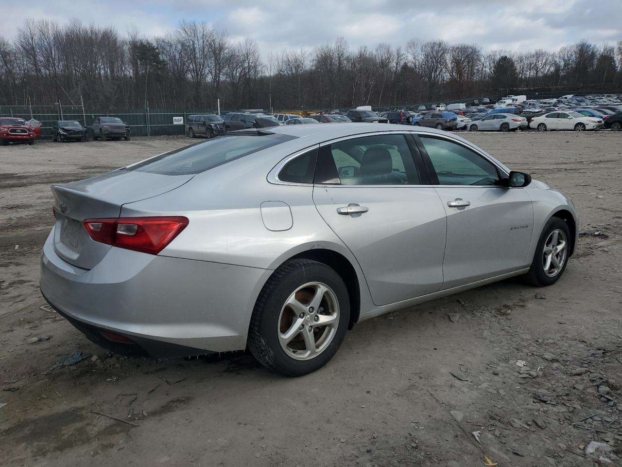 2018 Chevrolet Malibu VIN 1G1ZB5ST0JF265031 Copart auction photo, undercarriage / mechanical damage thumbnail 3