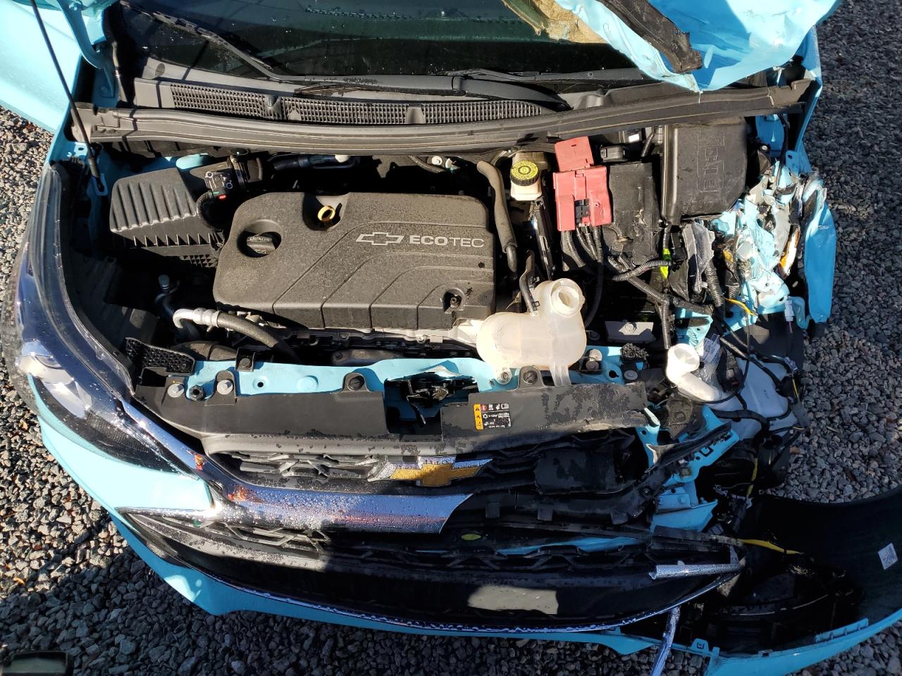 2021 Chevrolet Spark VIN KL8CB6SA6MC227139 Copart auction photo, front end damage thumbnail 12