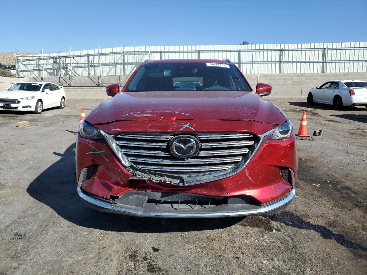 2023 Mazda CX-9 VIN JM3TCBDY8P0638966 Copart auction photo, rear end / all over damage thumbnail 5