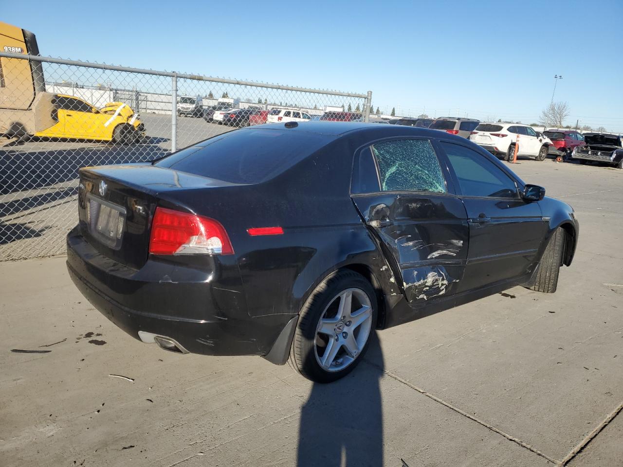 2006 Acura TL VIN 19UUA662X6A011098 Copart auction photo, side damage thumbnail 3