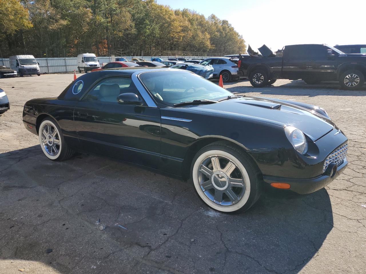 2005 Ford Thunderbird VIN 1FAHP60A75Y102405 Copart auction photo, normal wear damage thumbnail 4