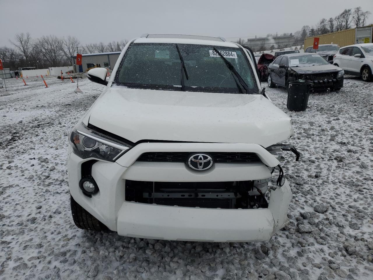 2018 Toyota 4Runner VIN JTEBU5JR2J5503276 Copart auction photo, front end / side damage thumbnail 5