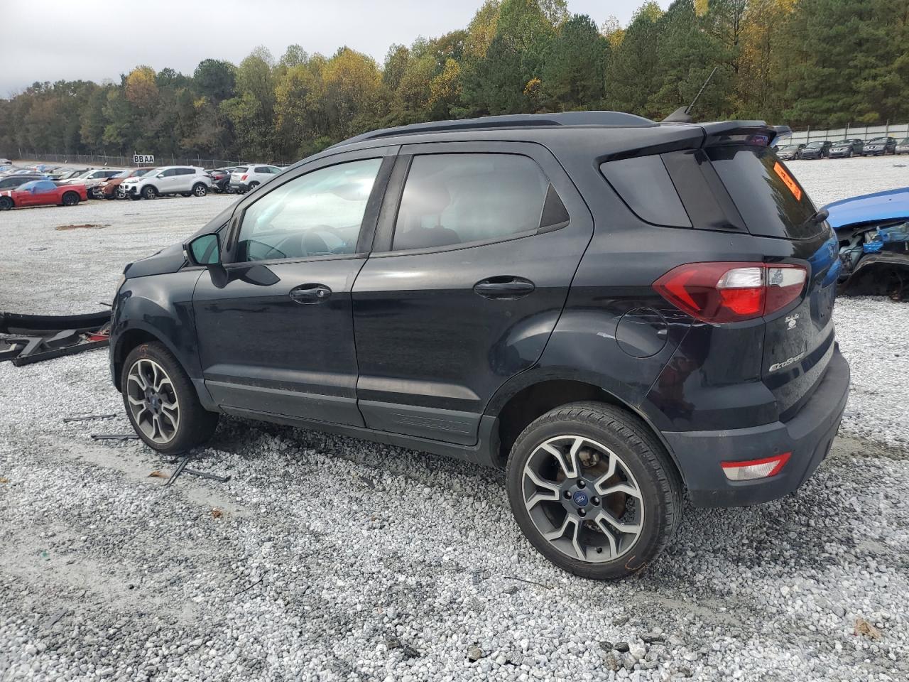 2019 Ford EcoSport VIN MAJ6S3JL2KC282132 Copart auction photo, side damage thumbnail 2