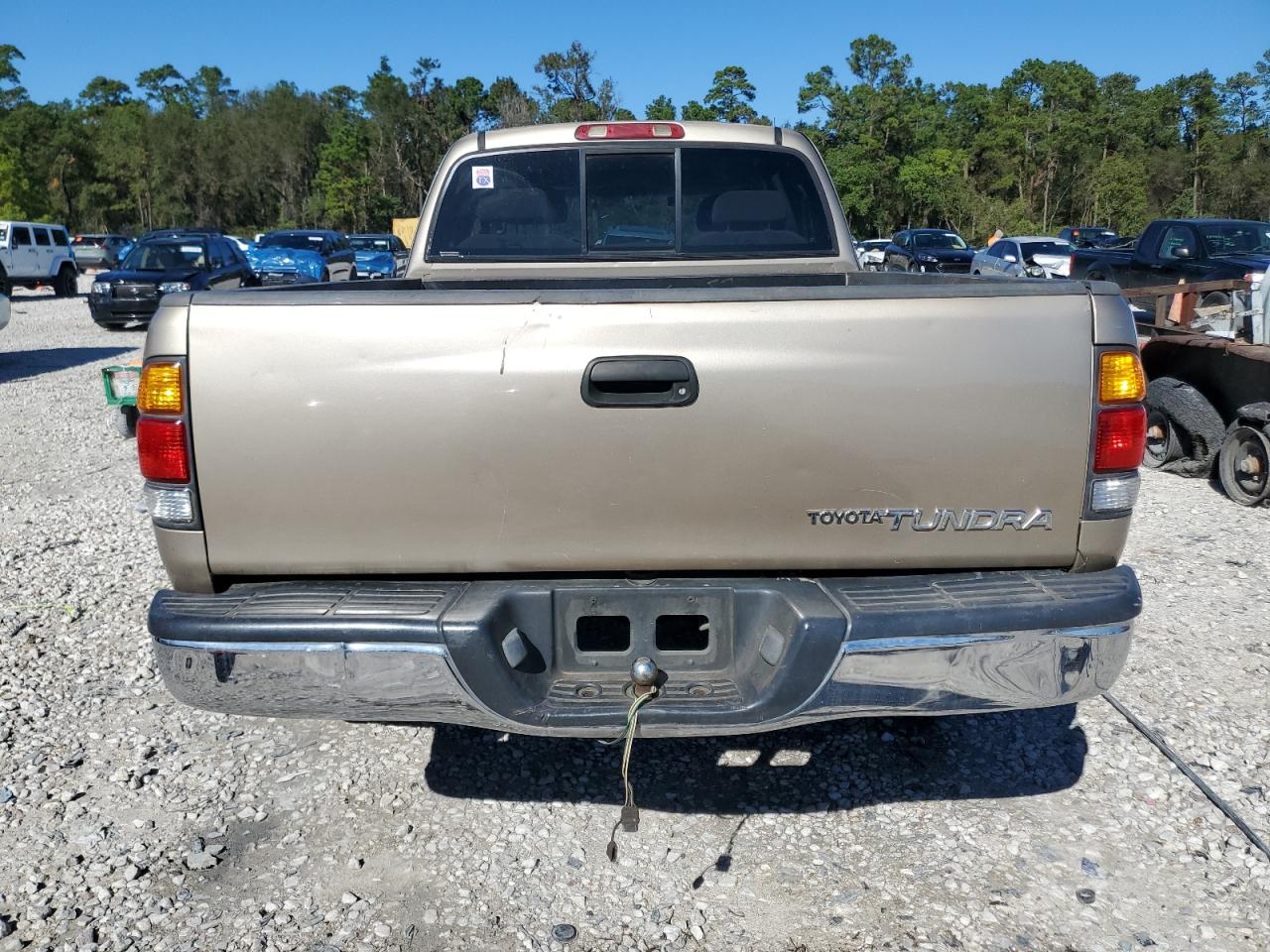 2001 Toyota Tundra VIN 5TBRN34141S175405 Copart auction photo, side / front end damage thumbnail 6