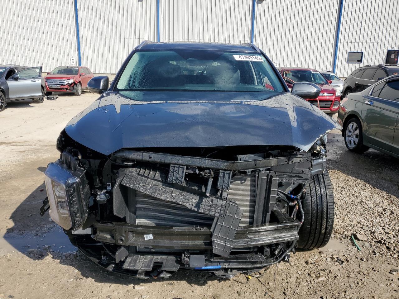 2023 Hyundai Palisade VIN KM8R44GE5PU633094 Copart auction photo, front end damage thumbnail 5