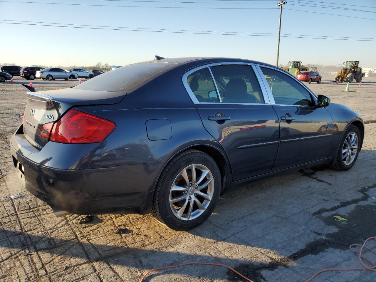 2009 Infiniti G VIN JNKCV61F79M358544 Copart auction photo, rear end / minor dent/scratches damage thumbnail 3