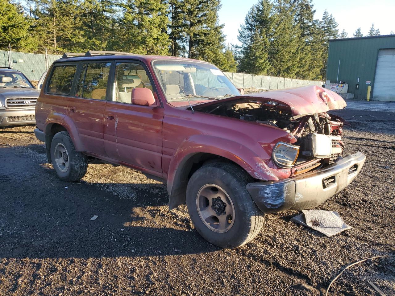 1994 Toyota Land Cruiser VIN JT3DJ81W3R0089015 Copart auction photo, front end / minor dent/scratches damage thumbnail 4