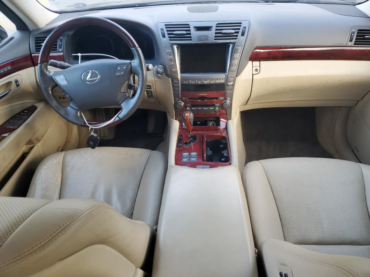 2009 Lexus LS VIN JTHCL46F595002414 Copart auction photo, minor dent/scratches damage thumbnail 8