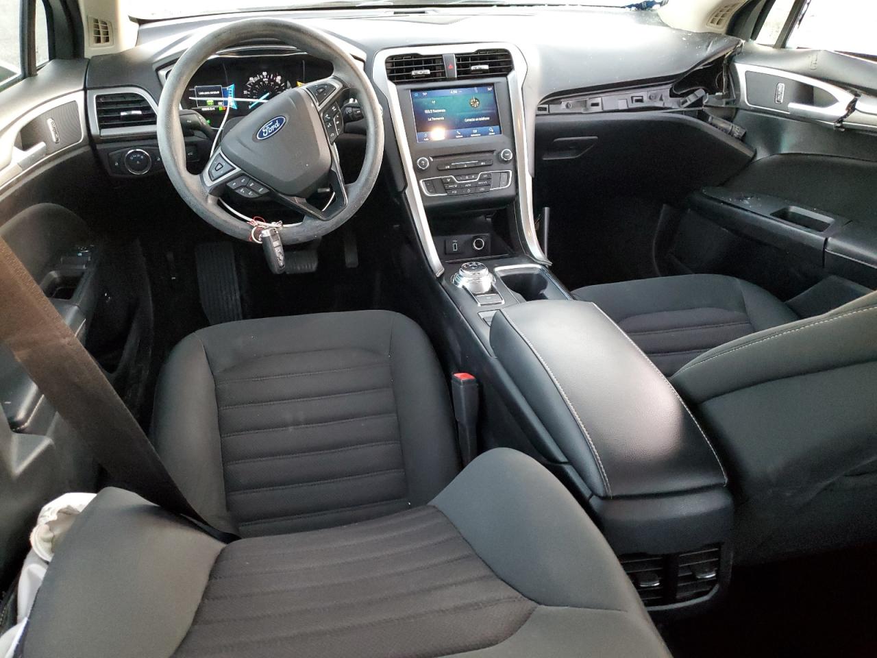 2018 Ford Fusion VIN 3FA6P0LU3JR274613 Copart auction photo, front end / side damage thumbnail 8