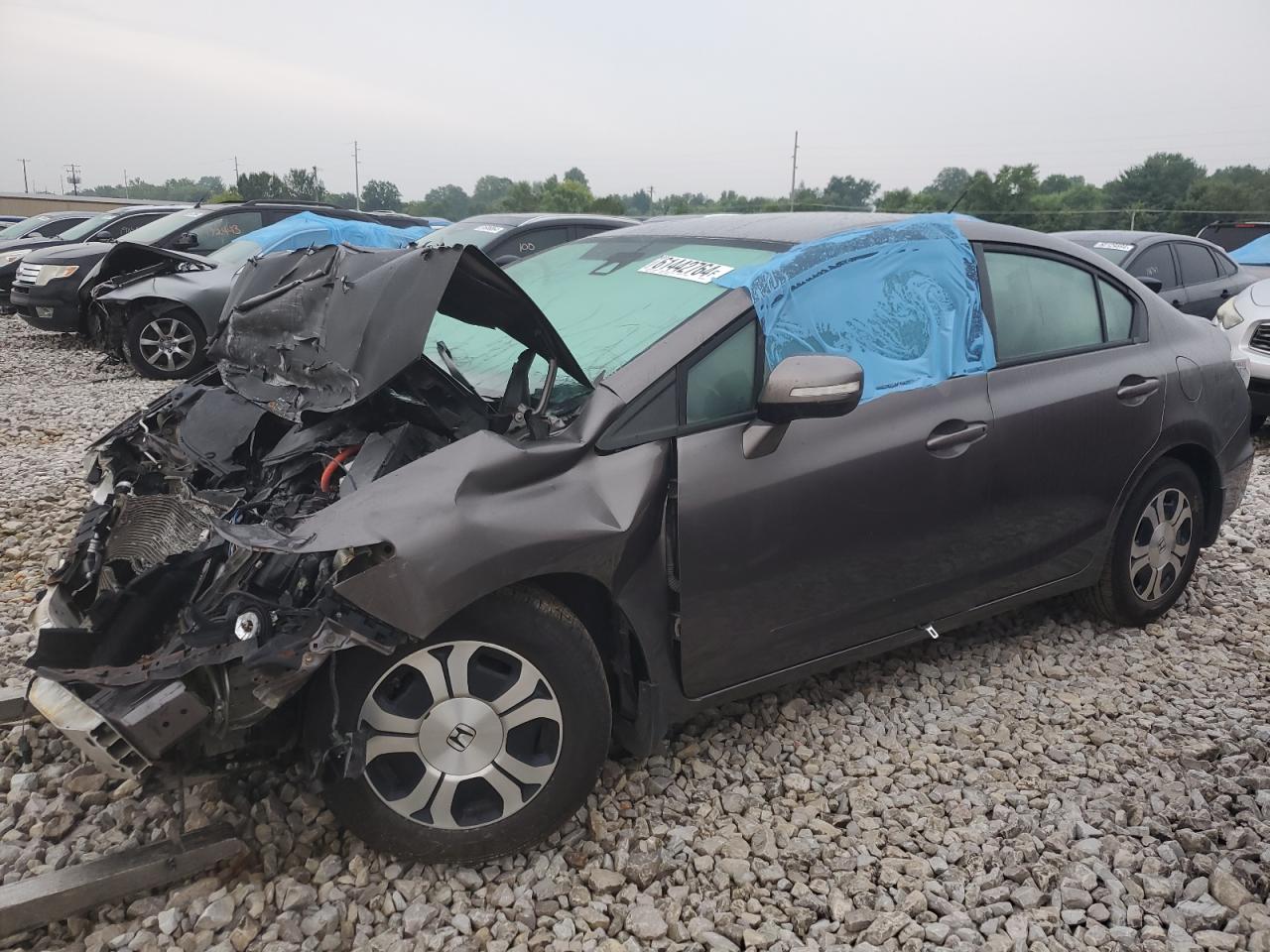 2013 Honda Civic VIN 19XFB4F2XDE000976