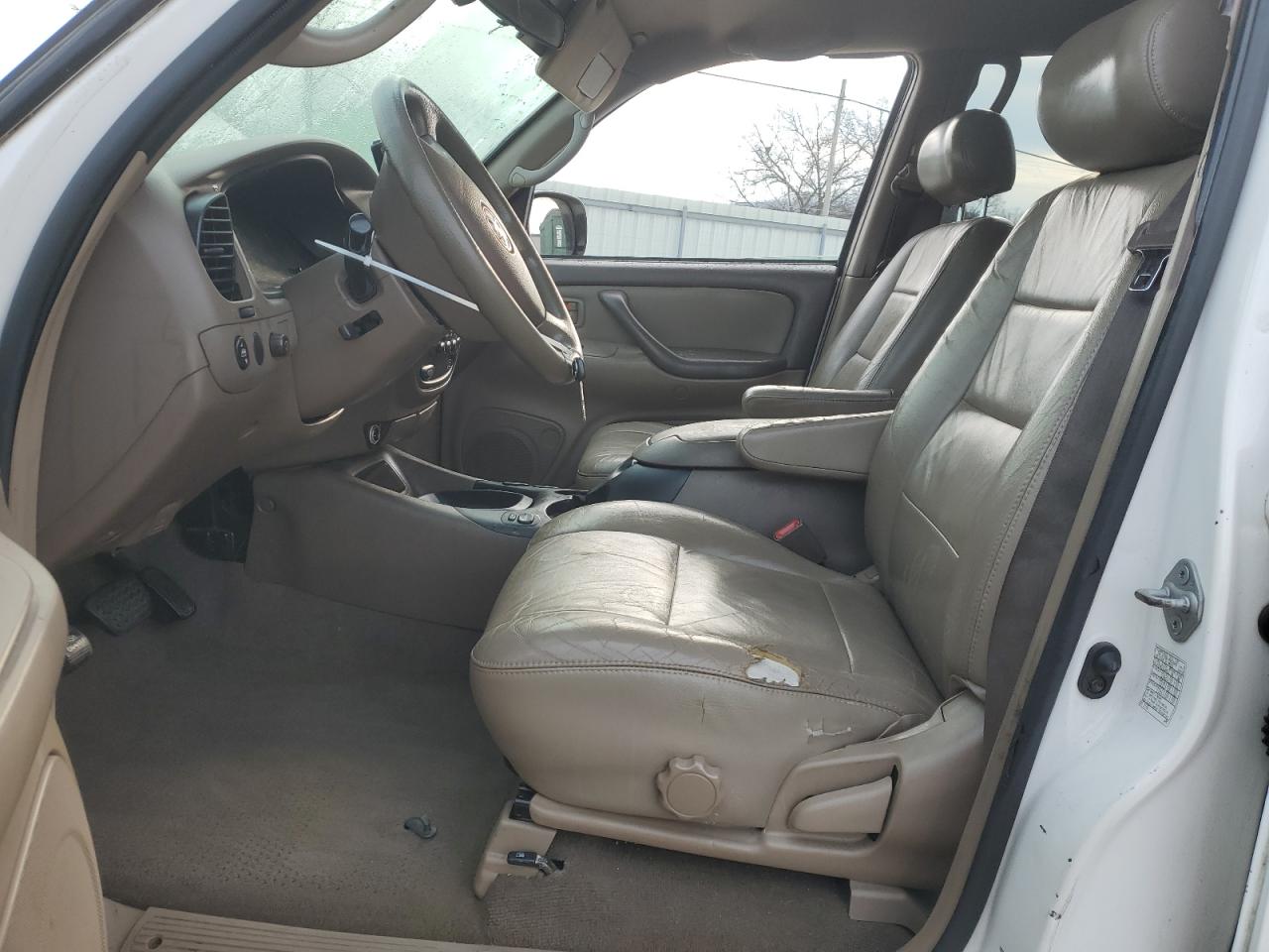 2003 Toyota Sequoia VIN 5TDZT34A73S191002 Copart auction photo, side / front end damage thumbnail 7