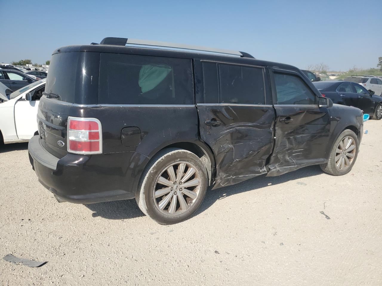 2013 Ford Flex VIN 2FMGK5C82DBD27393 Copart auction photo, side / minor dent/scratches damage thumbnail 3