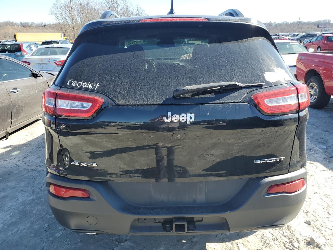 2016 Jeep Grand Cherokee VIN 1C4PJMABXGW358183 Copart auction photo, front end damage thumbnail 6