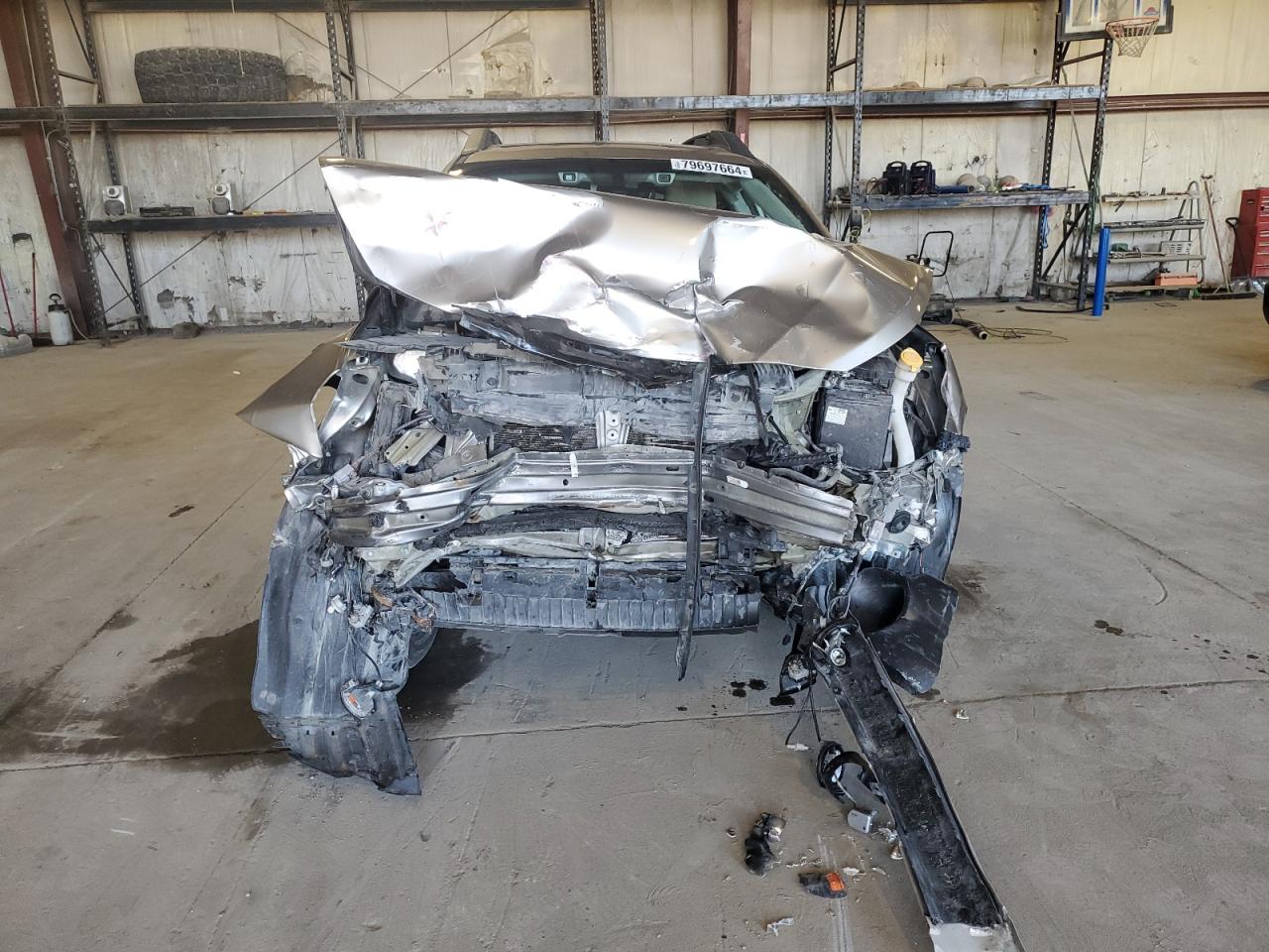 2017 Subaru Outback VIN 4S4BSANC2H3319076 Copart auction photo, front end / mechanical damage thumbnail 5