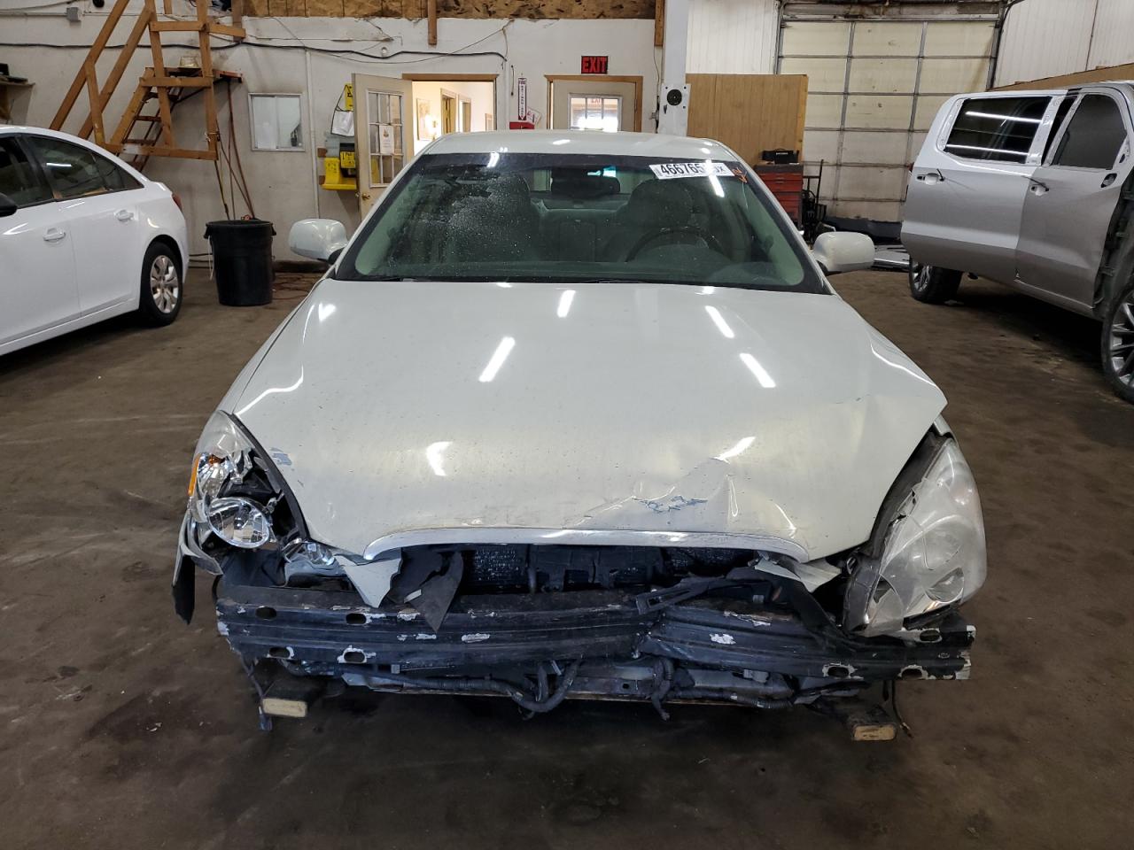 2010 Buick Lucerne VIN 1G4HD5EM4AU110054 Copart auction photo, front end / side damage thumbnail 5