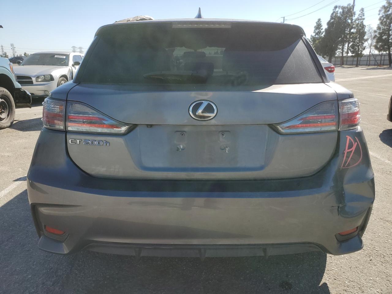 2016 Lexus CT VIN JTHKD5BH0G2278889 Copart auction photo, side damage thumbnail 6