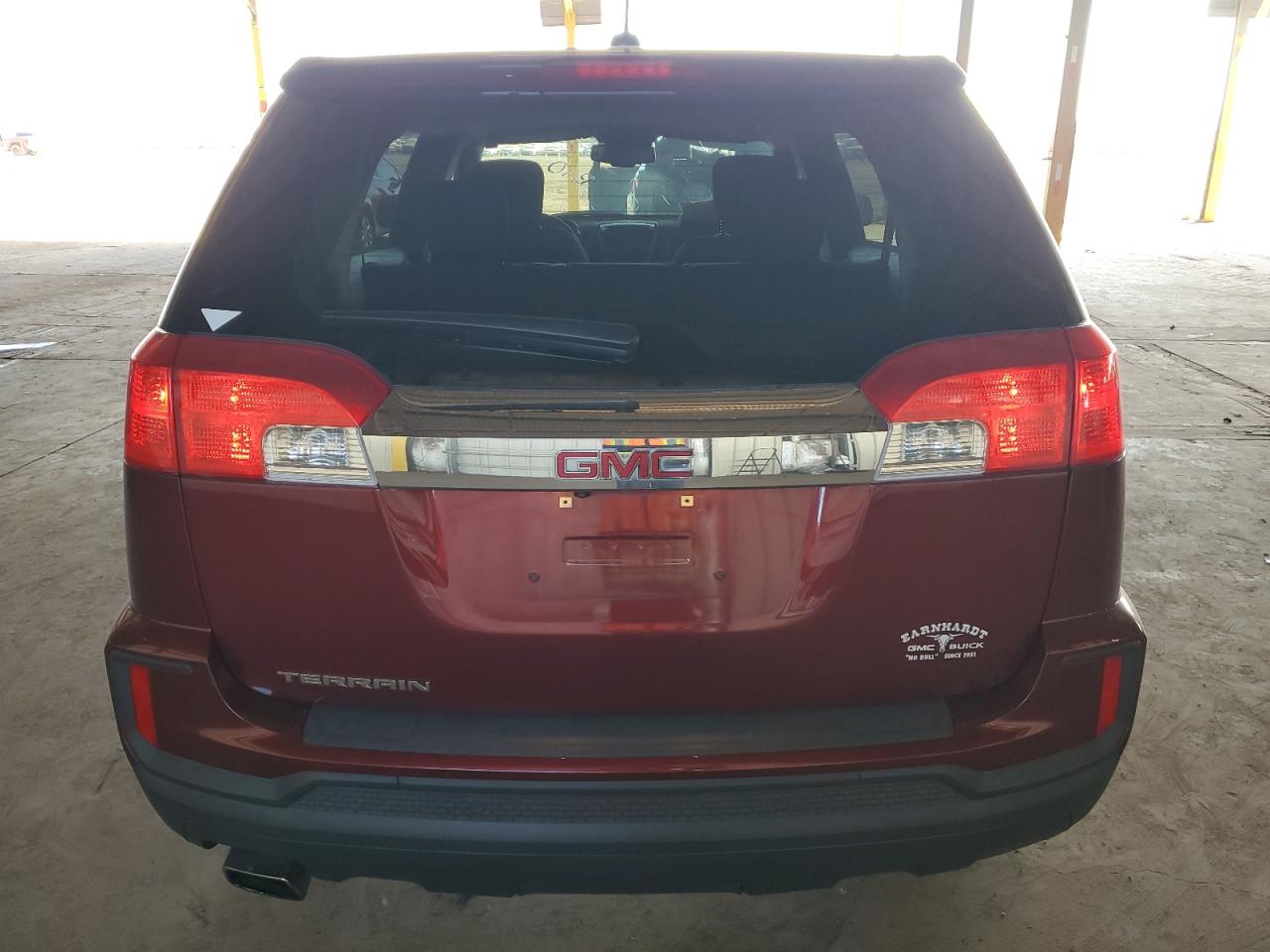 2017 GMC Terrain VIN 2GKALMEK1H6139378 Copart auction photo, front end damage thumbnail 6