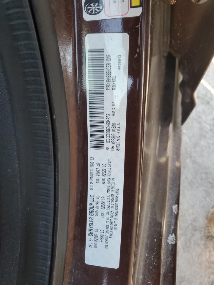 2013 Chrysler 200 VIN 1C3CCBBB6DN694253 Copart auction photo, front end damage thumbnail 14