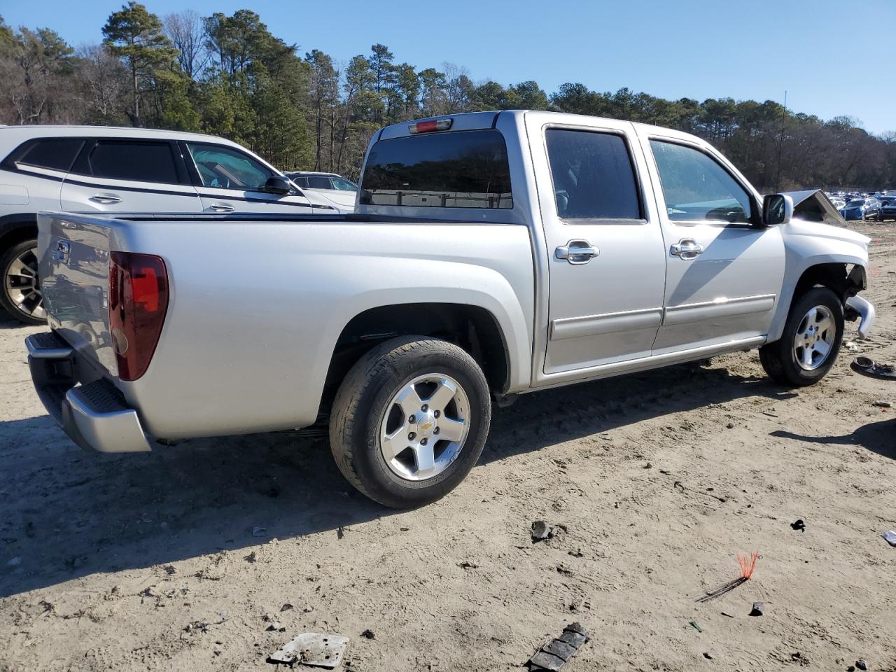 2012 Chevrolet Colorado VIN 1GCDSCFE1C8168736 Copart auction photo, front end / minor dent/scratches damage thumbnail 3