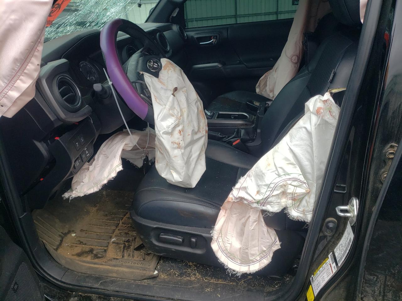 2023 Toyota Tacoma VIN 3TMCZ5AN3PM581348 Copart auction photo, front end damage thumbnail 7
