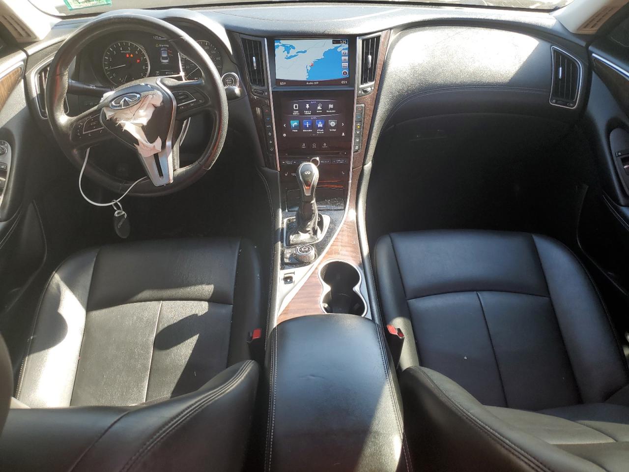 2018 Infiniti Q50 VIN JN1EV7AR1JM441002 Copart auction photo, front end damage thumbnail 8