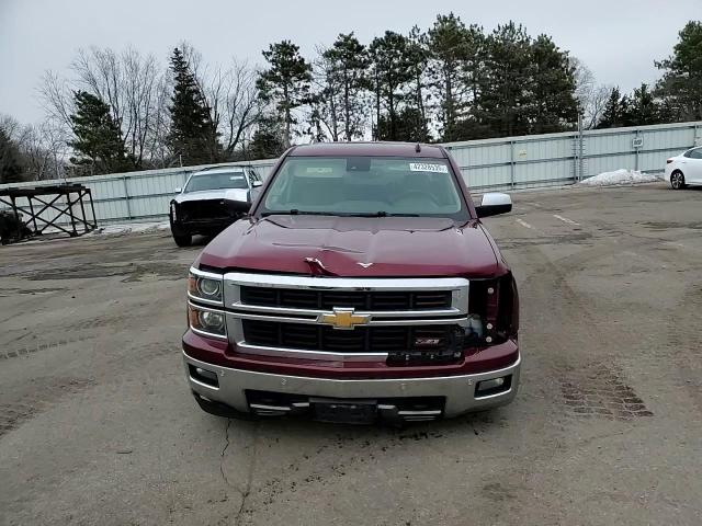2014 Chevrolet Silverado VIN 1GCVKSEJ5EZ205037 Copart auction photo, front end / rear end damage thumbnail 11