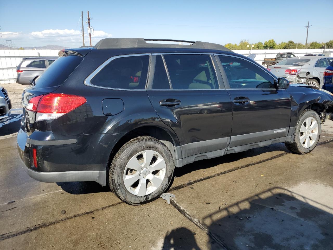 2010 Subaru Outback VIN 4S4BRCHC1A3369430 Copart auction photo, front end / rear end damage thumbnail 3