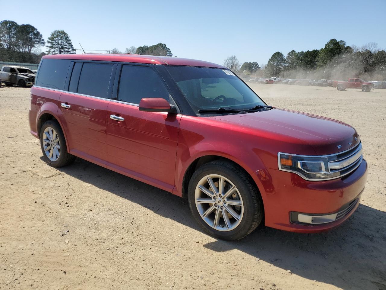 2017 Ford Flex VIN 2FMGK5D80HBA00706 Copart auction photo, mechanical damage thumbnail 4
